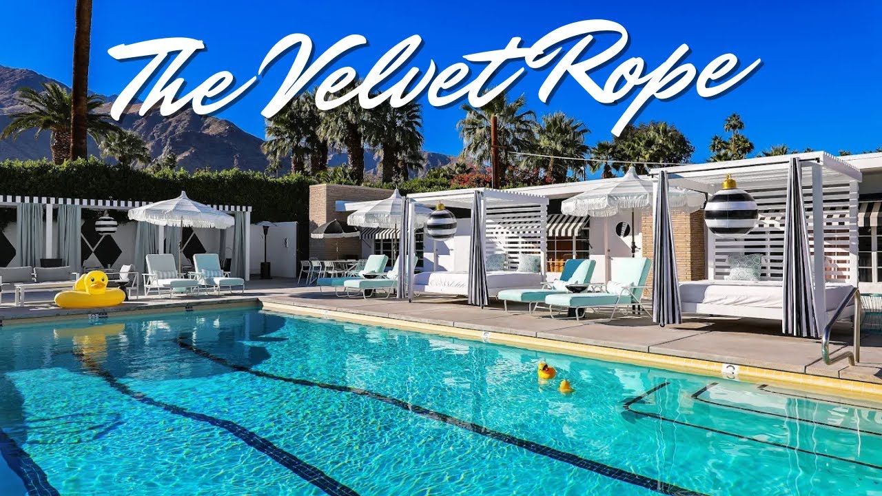 The Velvet Rope Palm Springs Pool