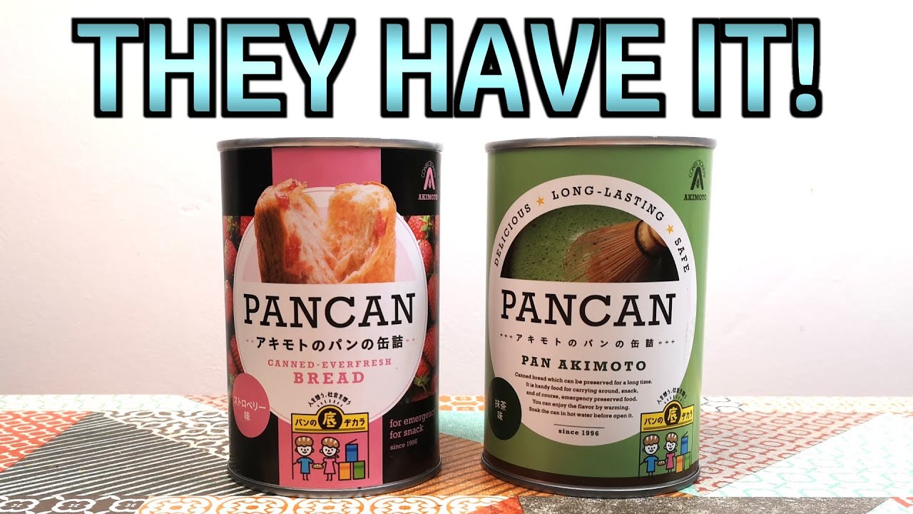 Canned Bread - Weird Stuff In A Can #152 (Also: Bonus Canned Jam)