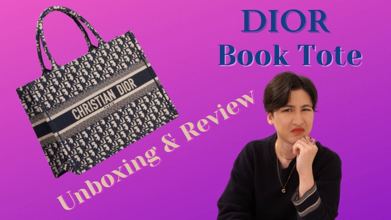 Dior Book Tote Small (Blue Oblique) Unboxing & Review丨Ist diese Tasche €2400 wert?!丨German/Deutsch