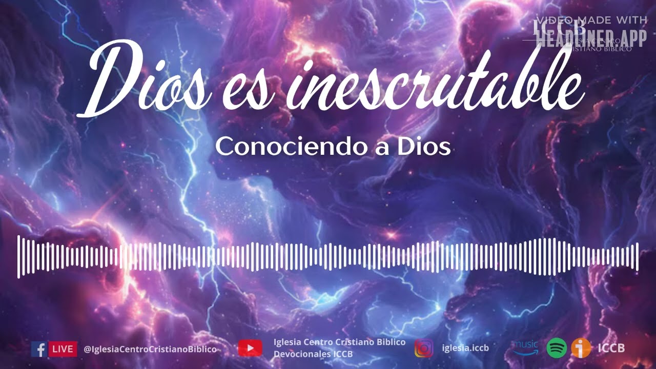 Serie: Conociendo a Dios 