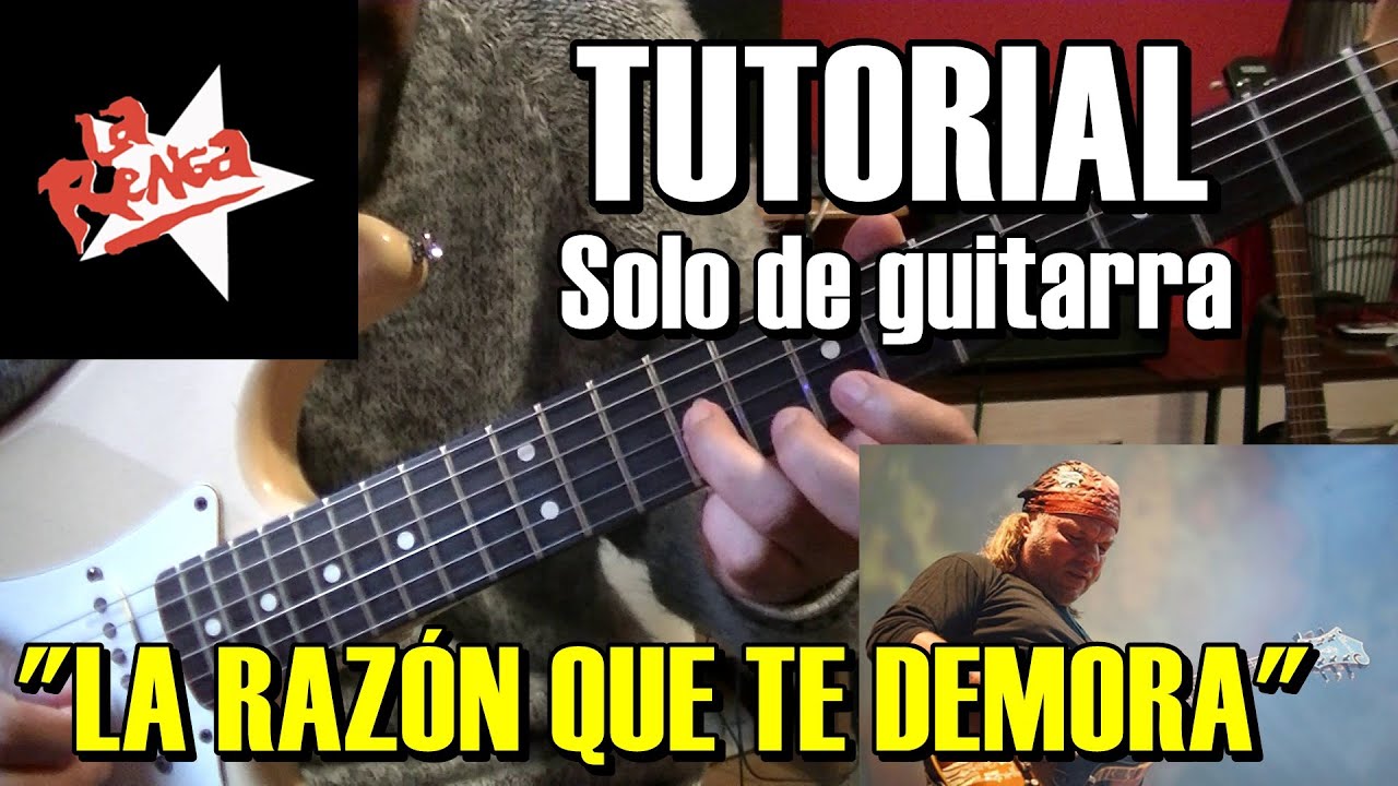 Como tocar el Solo de guitarra de 