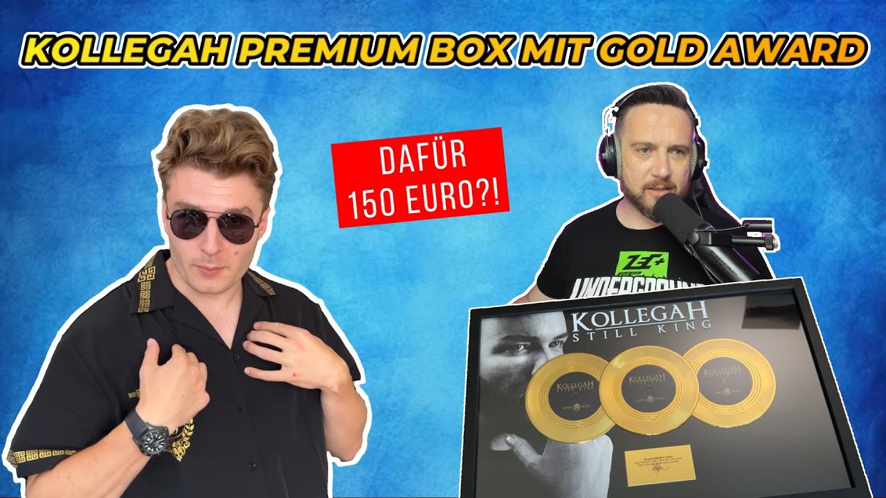 KOLLEGAH - STILL KING ❌ 150 Euro Deluxe Box ohne Deluxe Box? ❌ Was taugt der Gold Award?