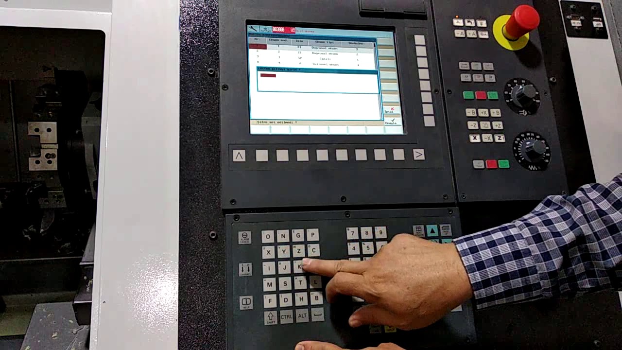 SİMENS CNC TORNA 700030 ALARMI METİN YILMAZ