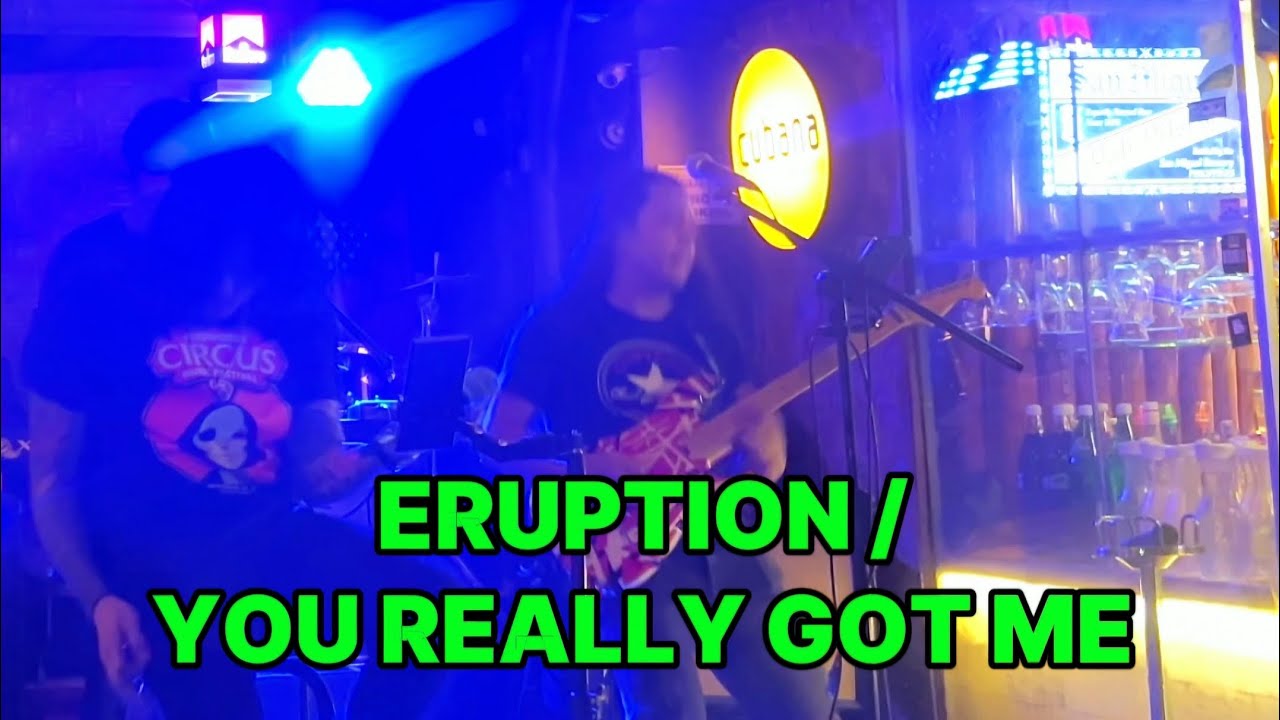 ERUPTION / YOU REALLY GOT ME by Van Halen (cover)