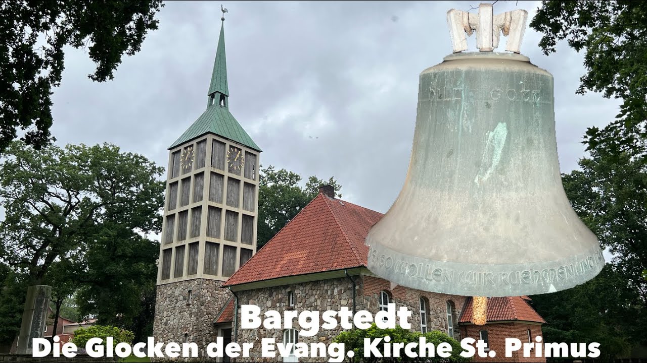 Bargstedt I Evangelische Kirche St.-Primus I Geläutepräsentation der Glocken