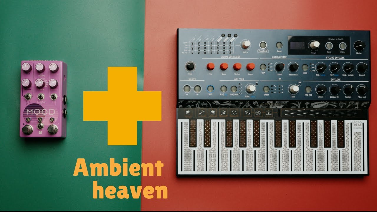 Бесконечные текстуры окружающей среды &mdash; Chase Bliss Mood MkII встречает Arturia MicroFreak