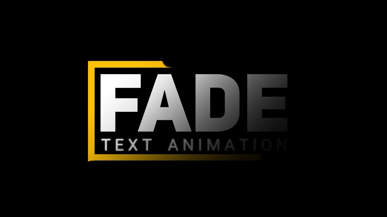 Fade Text Animation In Kinemaster | Fade Animation text | 2021