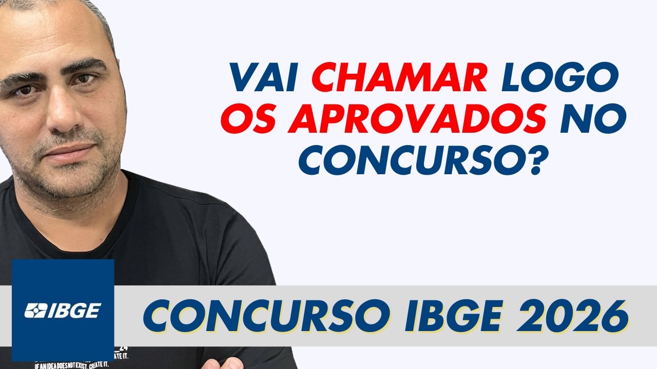 Tempo de Chamamento do ibge 2026