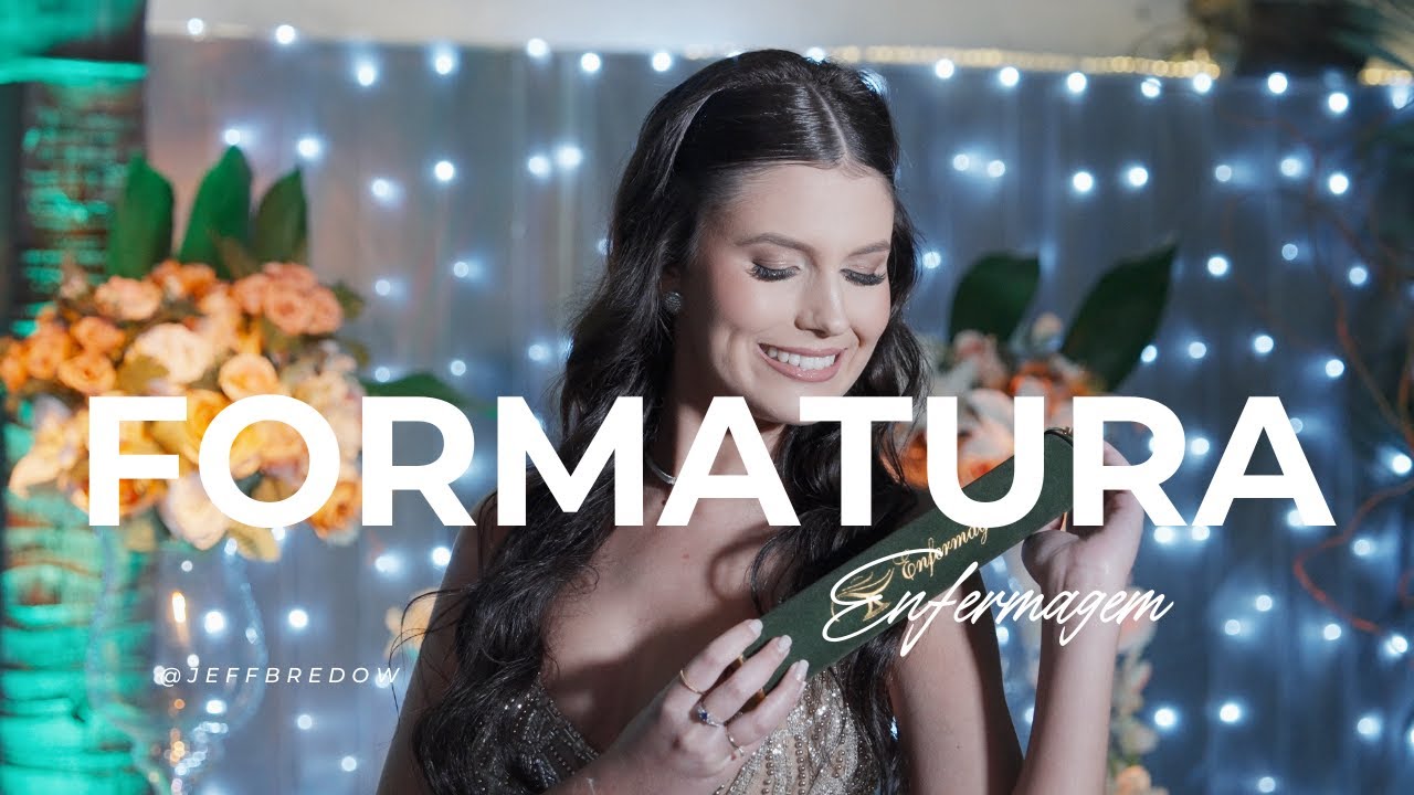 Formatura de Enfermagem na Ulbra - Taiane