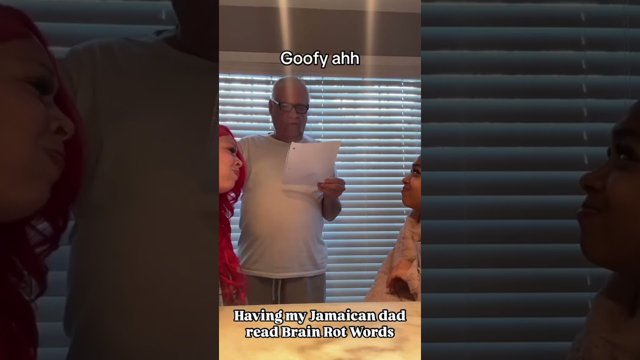 Parent Tries Reading Gen Z Brainrot Words - Viral TikTok Challenge (@sachafierce_)