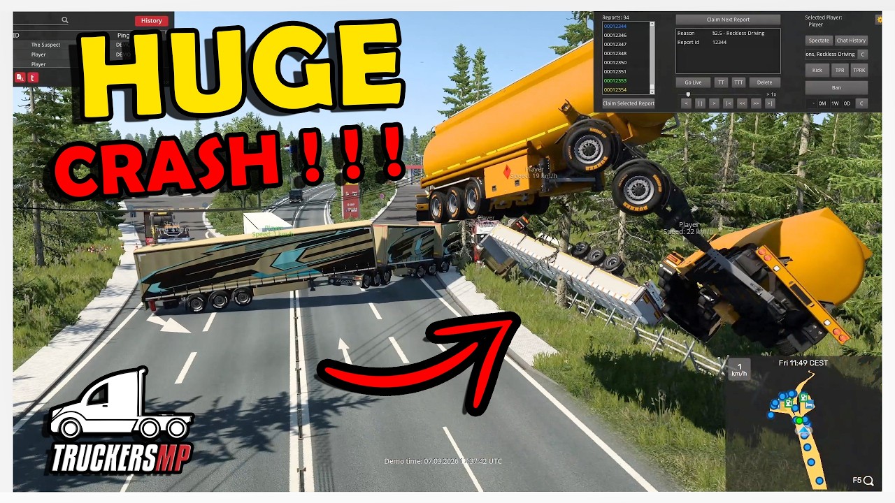 💥 1 Player CREATED This Huge PROBLEM | TruckersMP