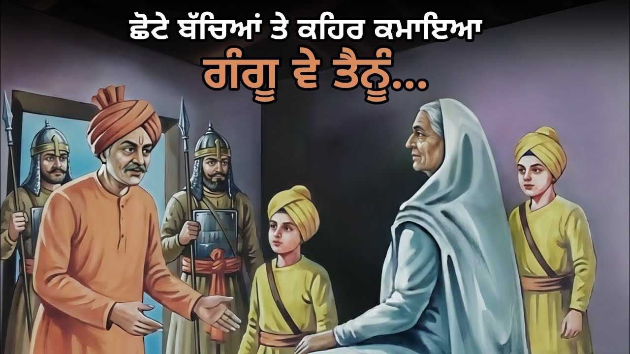 Chhote Bacheya Te Kehar | Baba Jorawar, Fateh Singh Ji | Mata Gujri Ji | Chaar Sahibzaade 