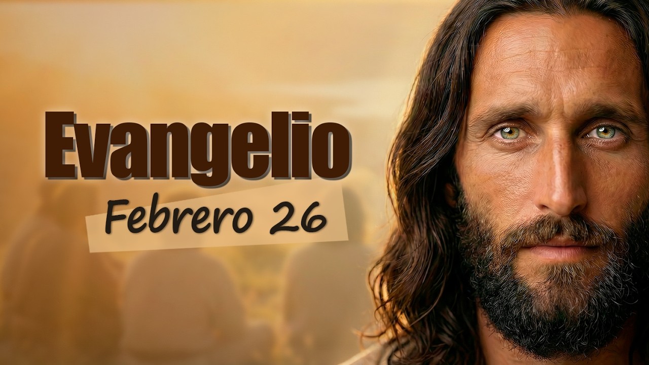 Evangelio de Hoy 26 de Febrero 2026 | Pedid y se os dará | Mateo 7, 7-12