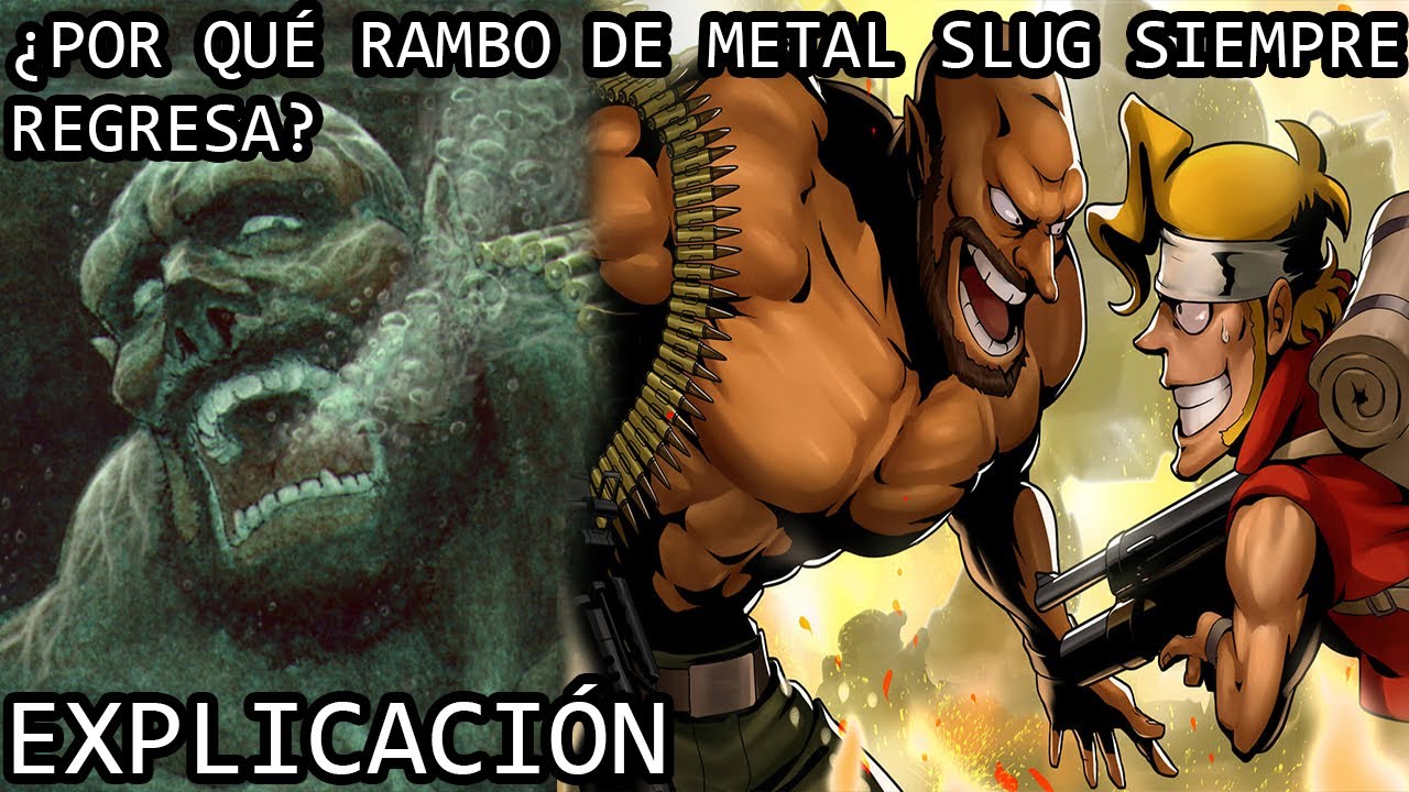 ¿Cómo Siempre Sobrevive el Rambo de Metal Slug? | La Interesante Historia de Allen O´Neil Explicada