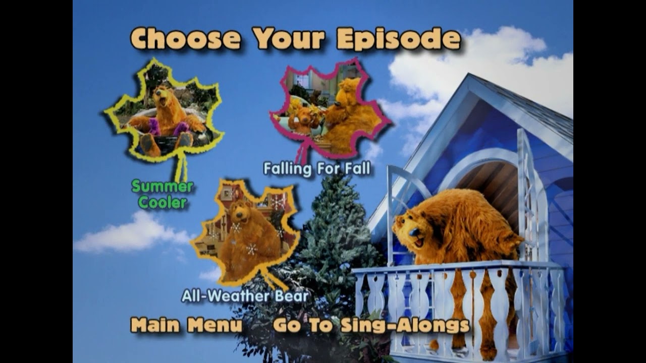 Opening to Bear In The Big Blue House: A Bear For All Seasons (2003) DVD (USA)