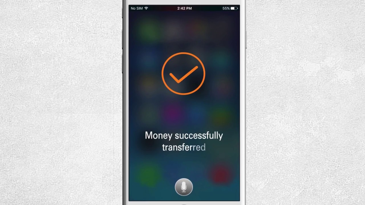 Use Siri to initiate transfers through ICICI Bank Money2India