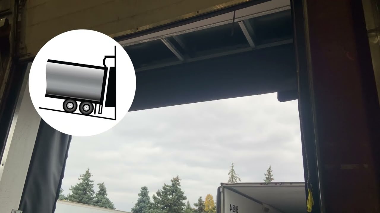 Stop Rain with Rain Shroud Dock Seal and Shelter