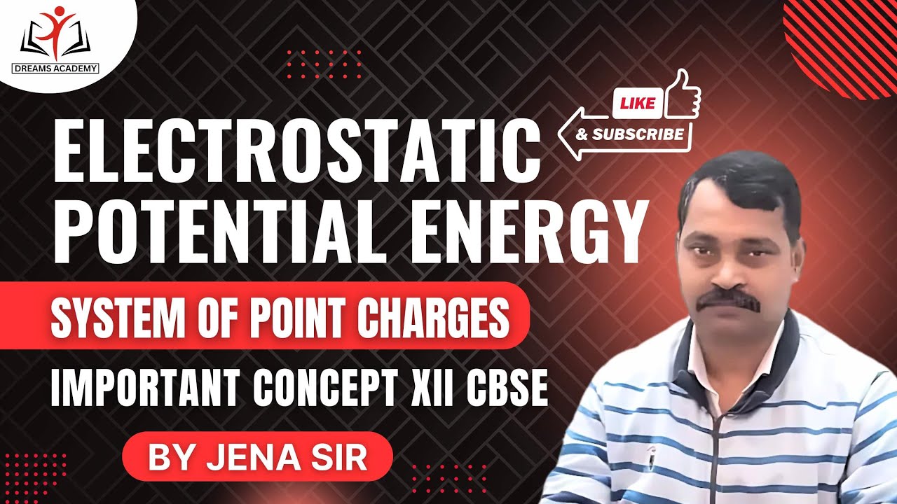 Electrostatic Potential Energy - Class 12 Physics | System of Charges | CBSE Important Concept
