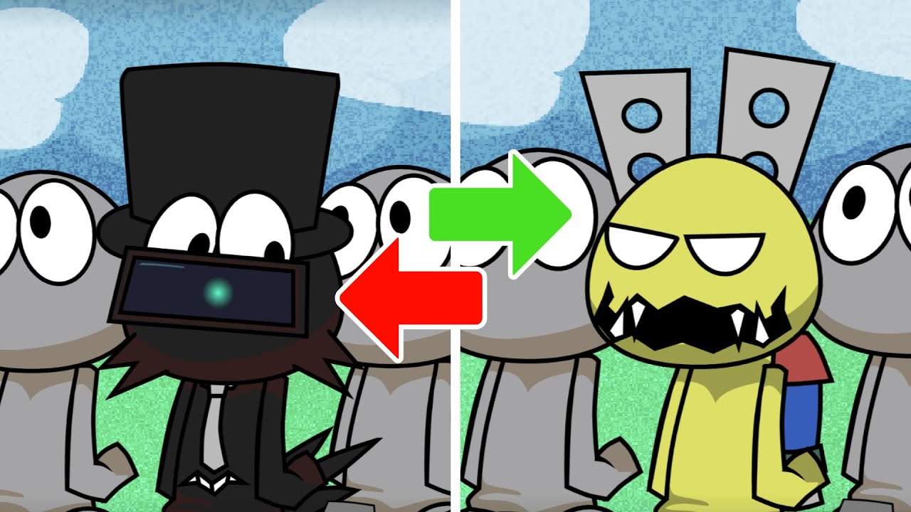 🔁🔥Incredibox Sprunksters But Swapped 2 🤡