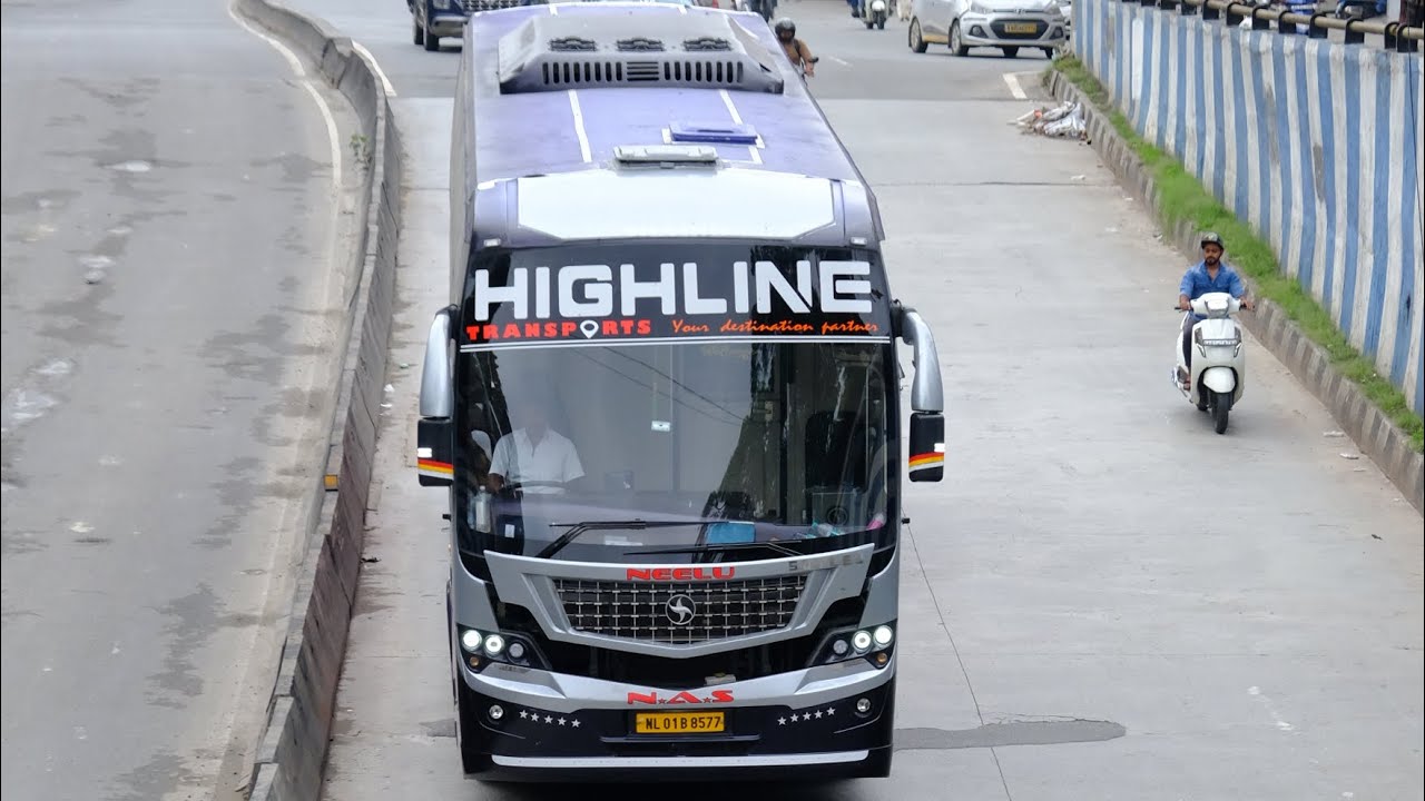 Best Bus | Bangalore - Coimbatore | HighLine Transport | VCEV | Sutlej S-1800 AC Sleeper