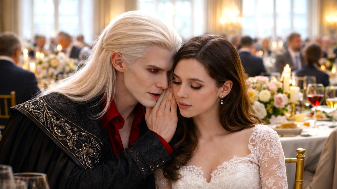 Alone at the Wedding Feast, She Waited — Until the Vampire King Said, “Act Like You're With Me.