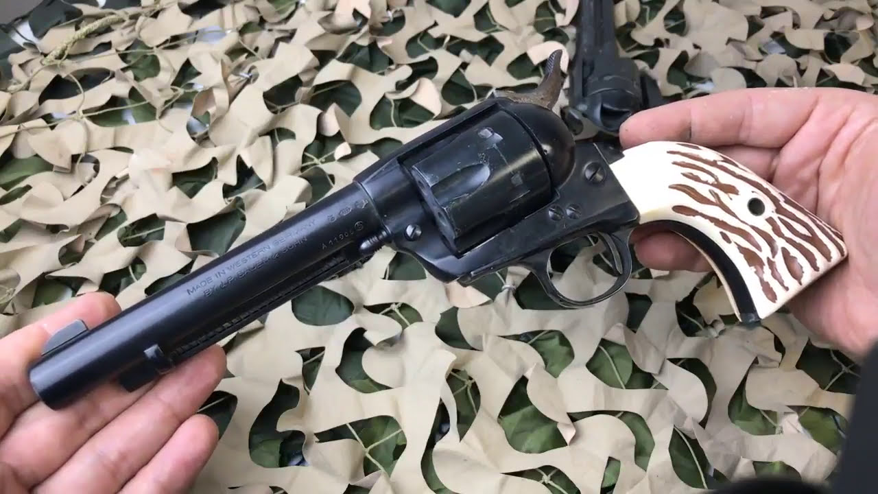 Hawes JP Sauer & Sohn Western Marshall Colt Single Action Army Revolver Clone 22lr