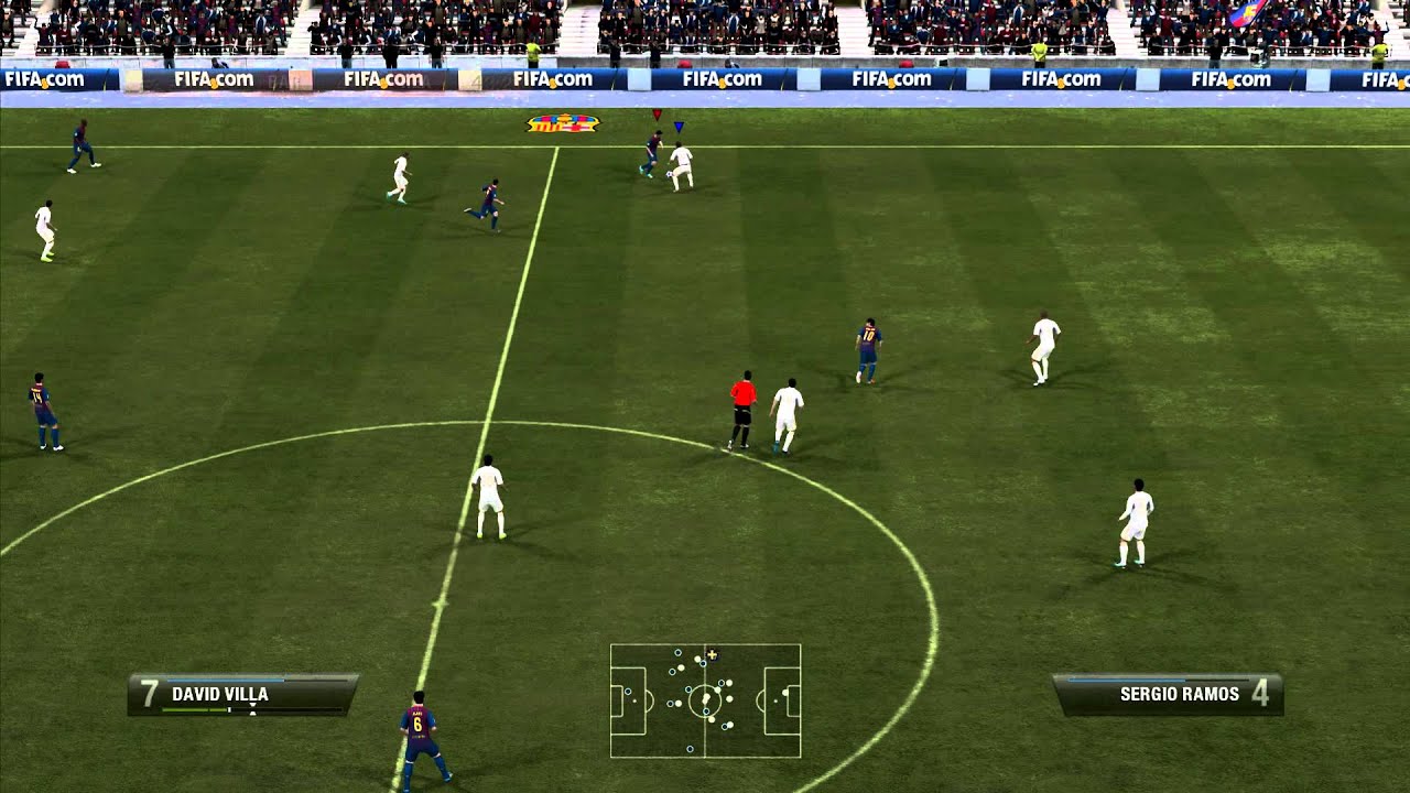 FIFA 12 Barcelona R.Madrid 6-1 Home [FullHD]