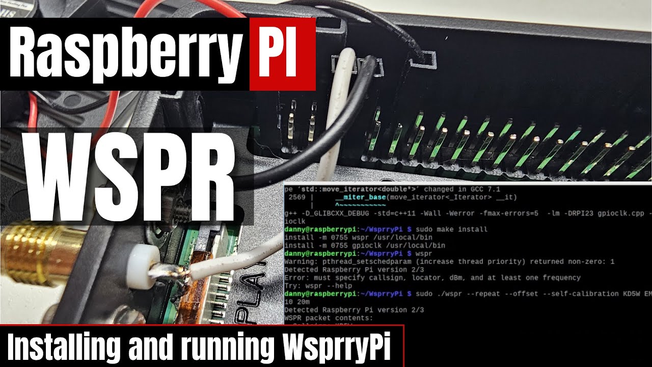 Using Raspberry Pi for WSPR – WsprryPi Tutorial