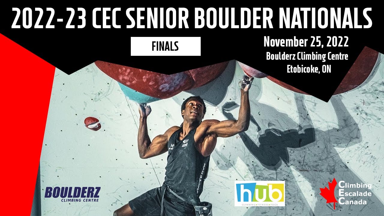2022-23 CEC Senior Boulder National Championships: Finals [Nov 25, 2022]