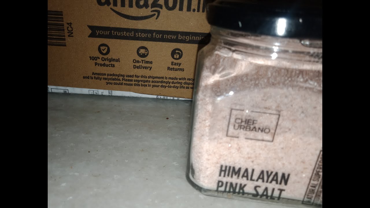 Himalayan Pink Salt Unboxing and  Health Benefits || pink slat || unboxing