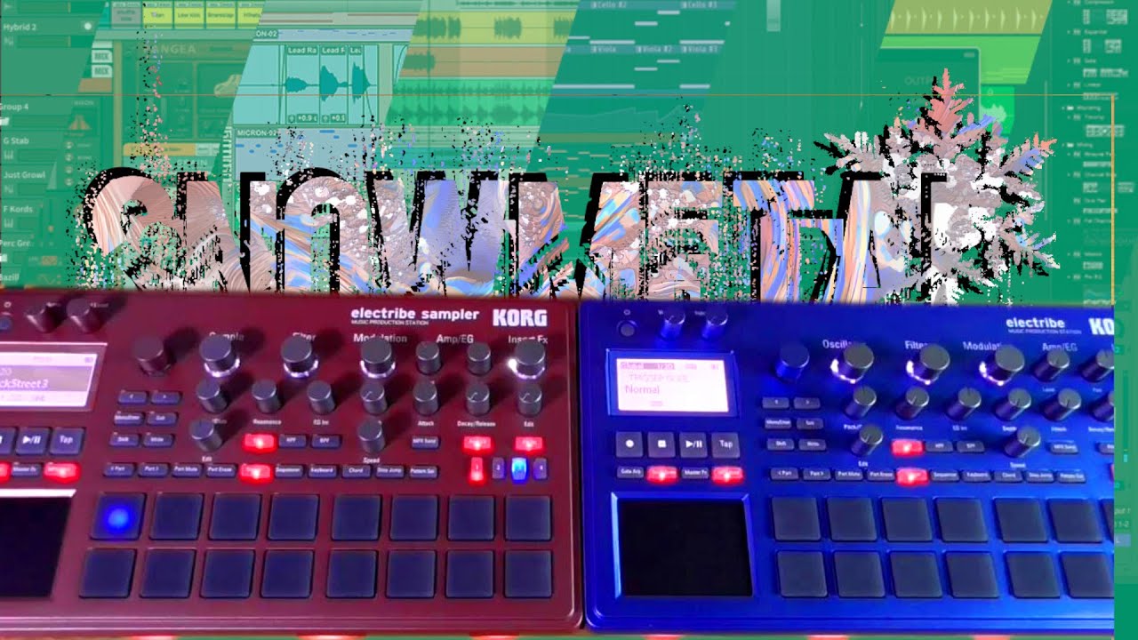 Korg Electribe / Sampler (Hacktribe) - Modulate MIDI CC Numbers In Your DAW for Hard Techno 🎶 ES2