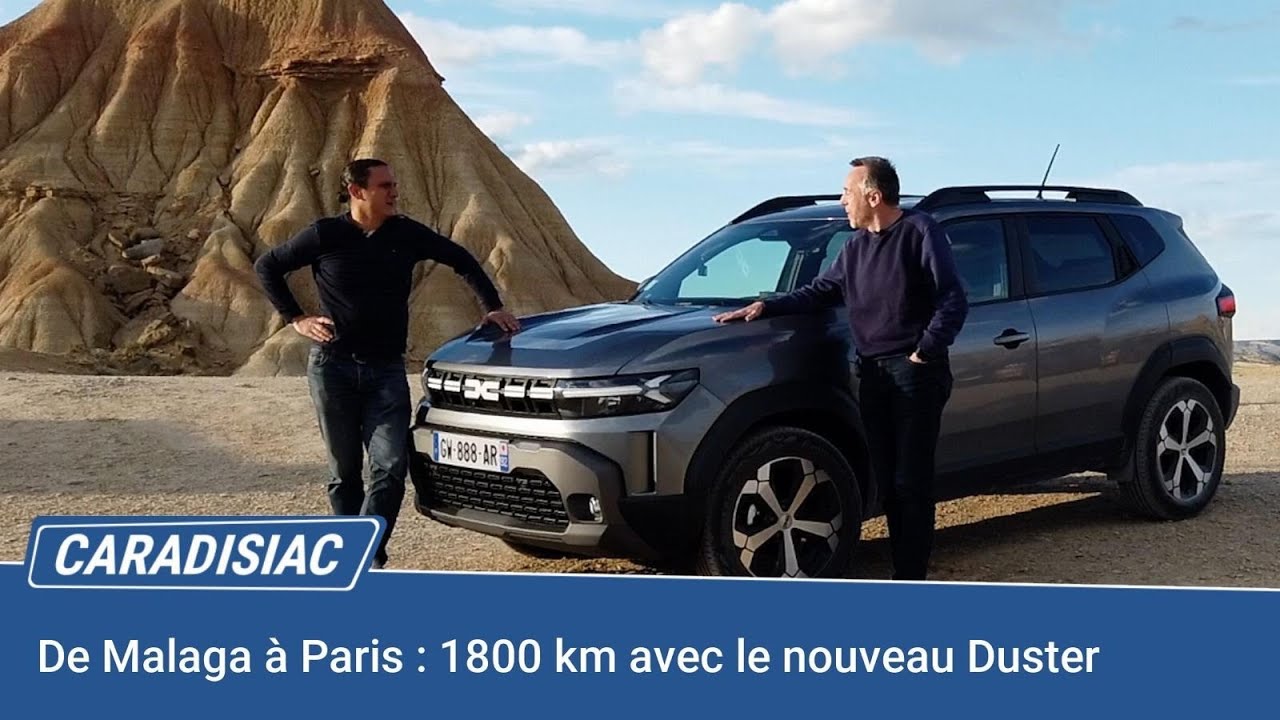 Du sud de l’Espagne à Paris : 1 800 km avec le nouveau Duster