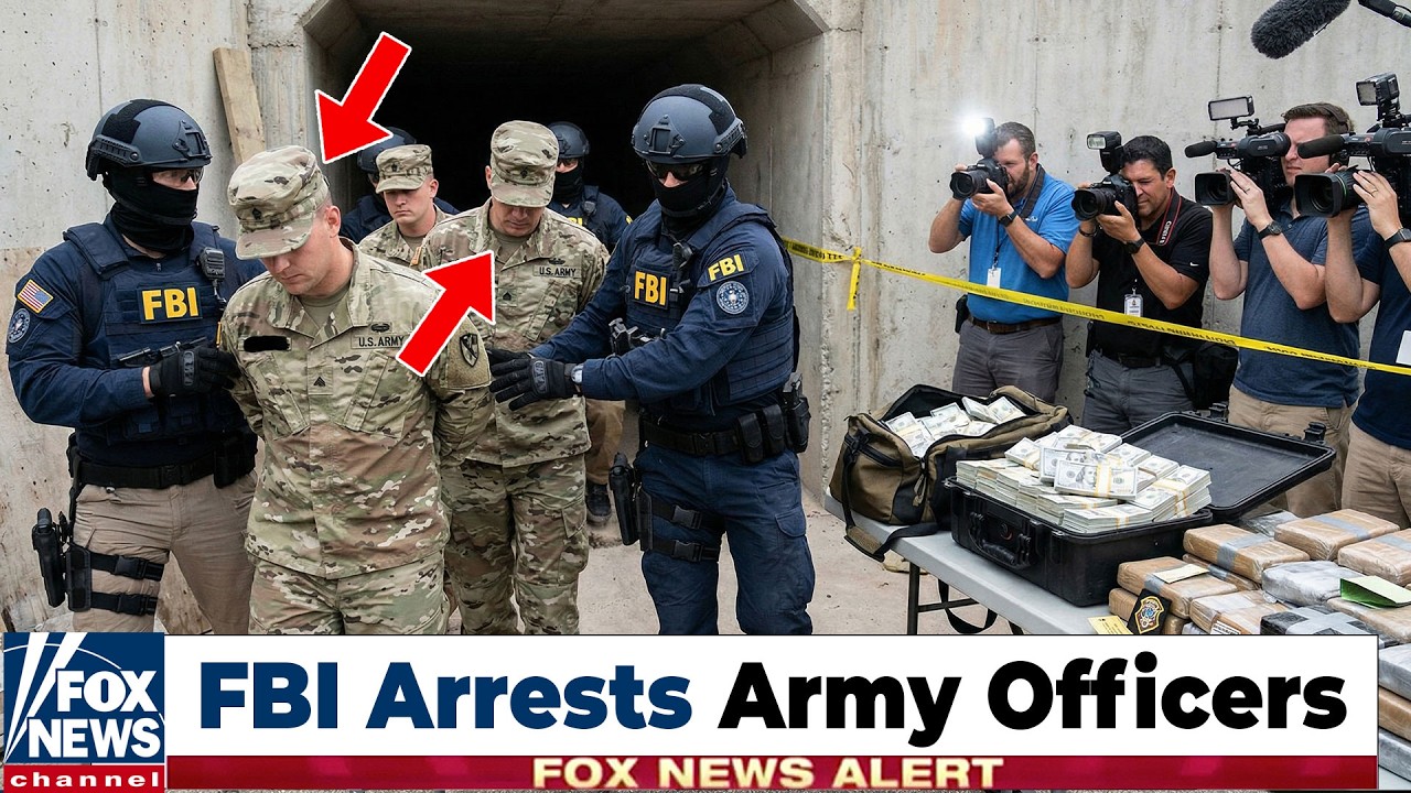 FBI & DEA RAID EXPOSED Cartel Tunnels Running Under US  Army Base - Soldiers ARRESTED | US Military