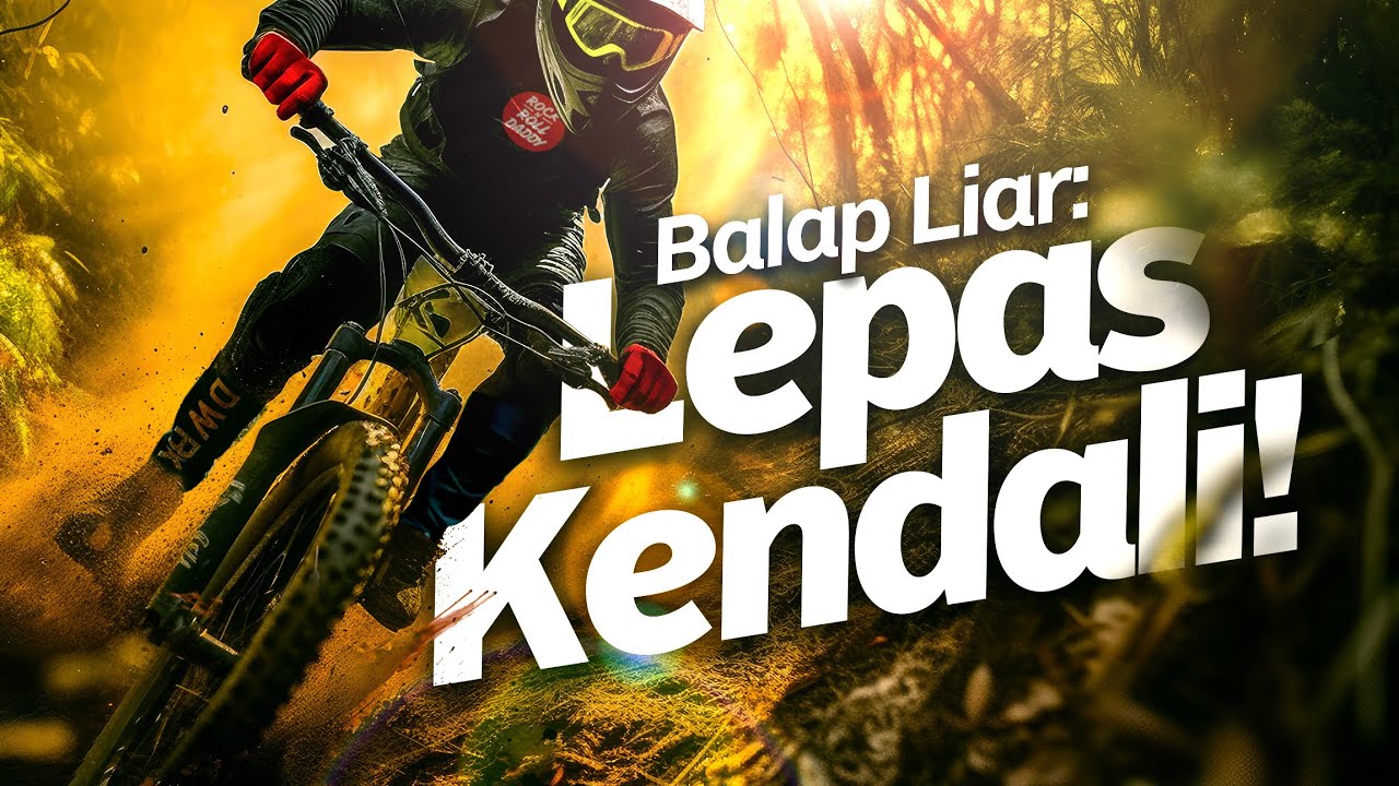 Lepas Kendali di BALAP LIAR CIKOLE Bike Park! Jantung Bergetar!