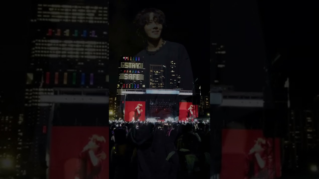 #jhope favorite 2 songs from Lollapalooza MORE & HangSang