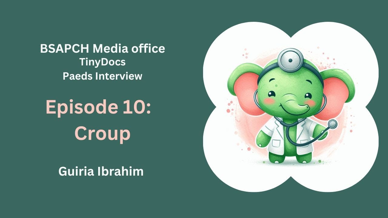 TinyDocs Podcast: ST1 & ST3 Interview Edition Episode 10 Croup by Guiria Ibrahim