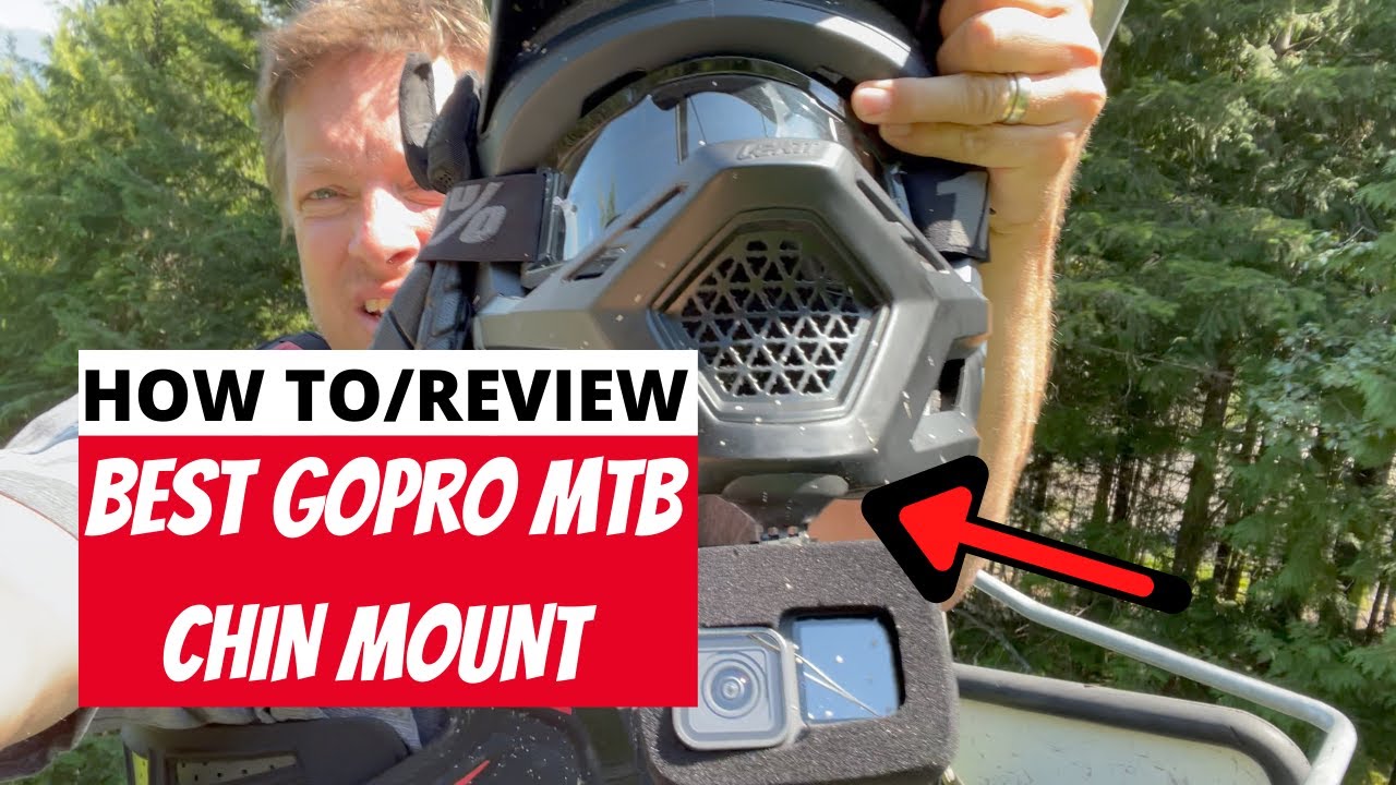 The BEST GoPro mountain bike helmet chin mount. How To, Review and Lower Aline testing 🤙