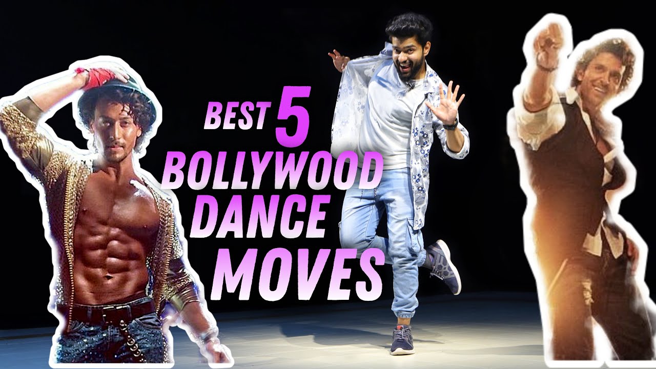 Best 5 Epic Bollywood Dance Moves | Step By Step Tutorial #1 | Tiger Shroff | Hrithik Roshan
