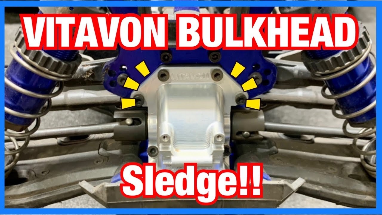 Vitavon 7075 Front Bulkhead in the Sledge