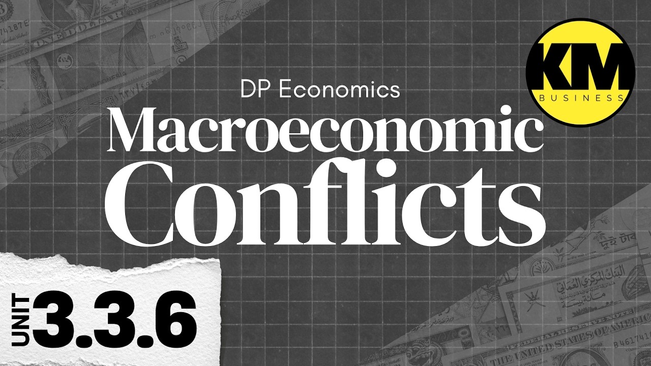 IB Economics 3.3.6: Потенциальные конфликты макроэкономических целей