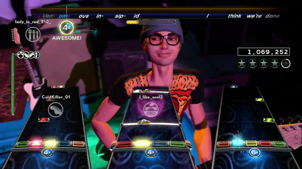 Rock Band 4 - Psychosocial - Slipknot - Full Band [HD]