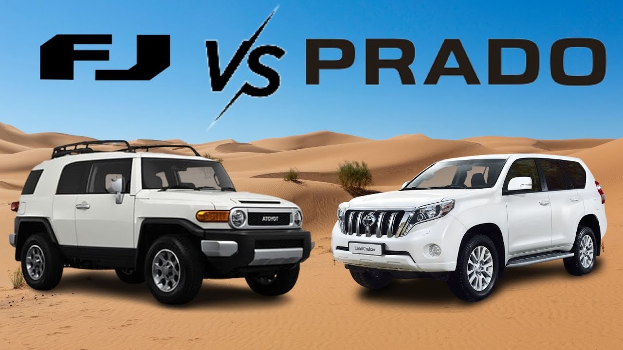 Toyota FJ Cruiser против Land Cruiser Prado | Сравнительный тест FJ против Prado | FJ против Prado