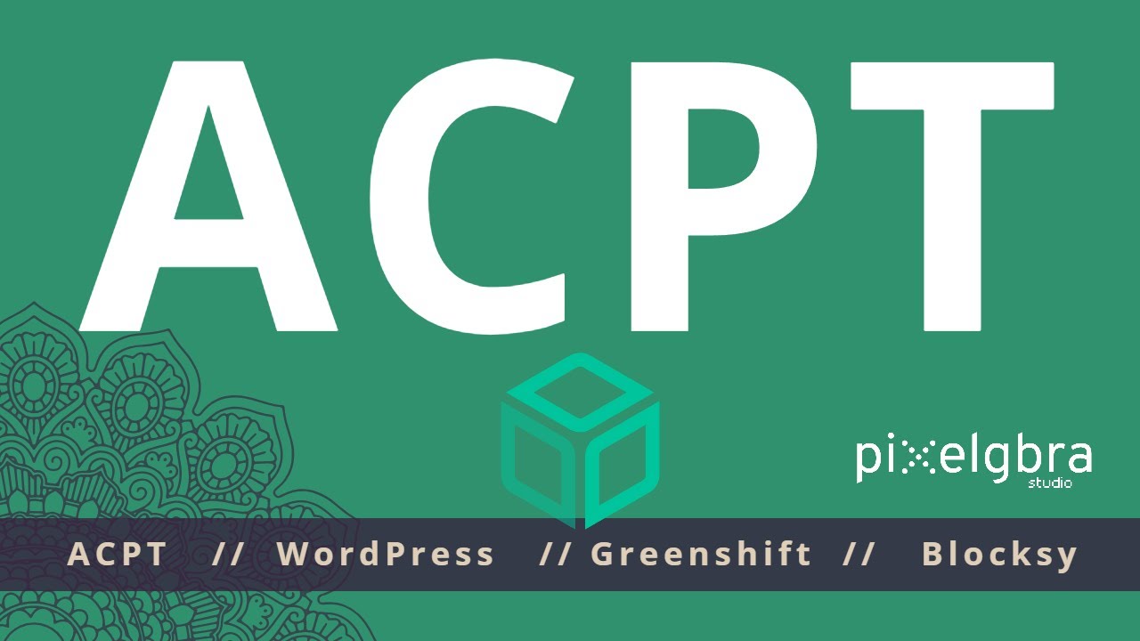 Creating Custom Posts using ACPT in WordPress
