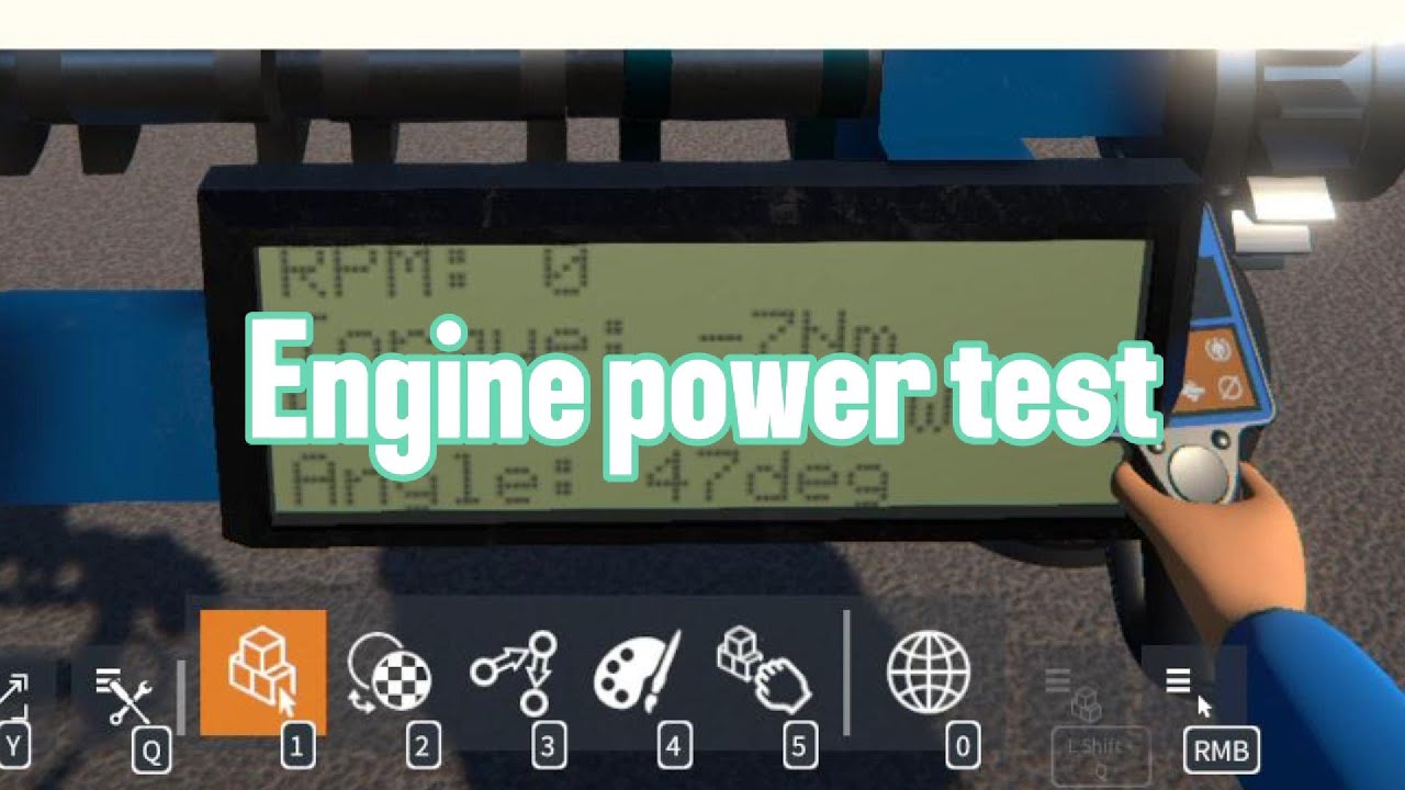 Testing power - GearBlocks