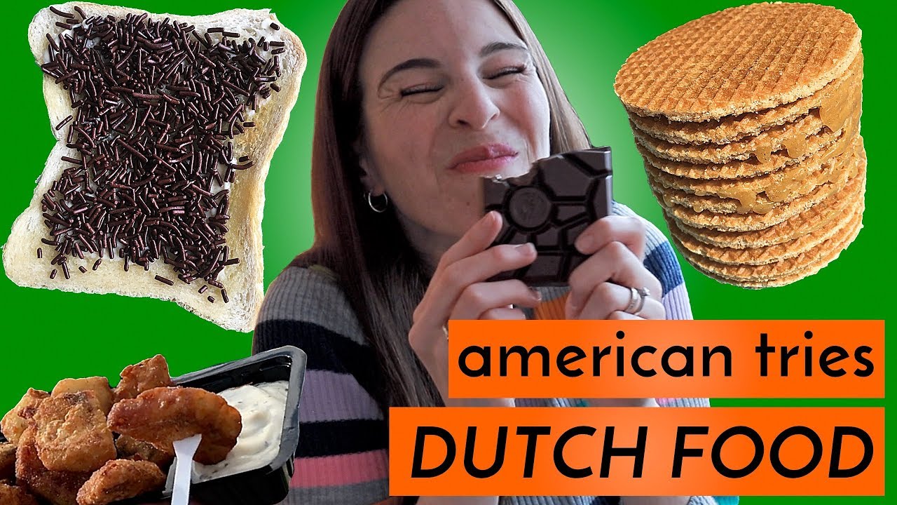 American Tries Dutch Food in the Netherlands!!