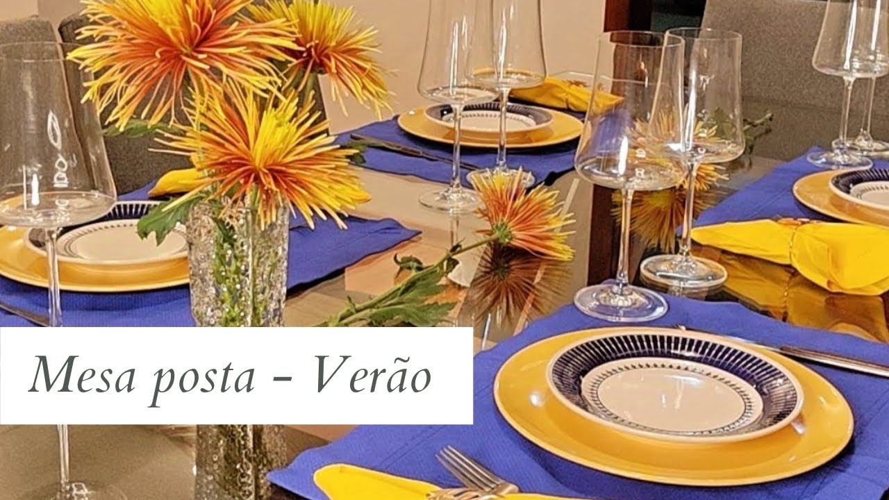 Como montar mesa posta de verão com cores vibrantes | MULHERES ATUAIS