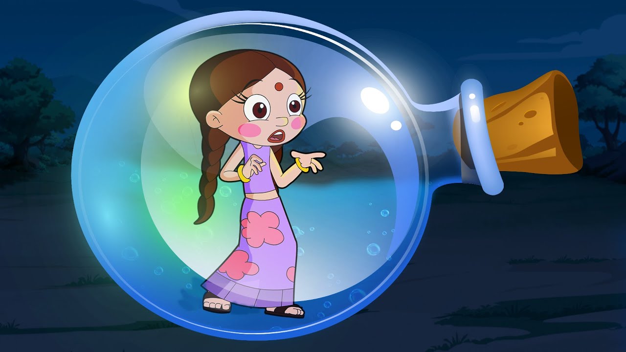 Chutki - Inside World | बोतल के अंदर दुनिया | Chhota Bheem Cartoons for Kids हिंदी