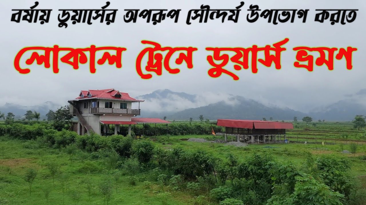 লোকাল ট্রেনে ডুয়ার্স ভ্রমণ। Alipurduar to Siliguri Junction Local Train Journey