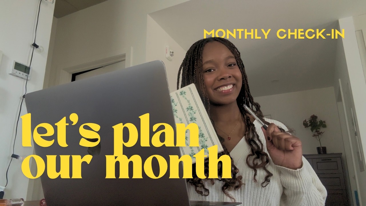 How I am resetting for the month | planning my life, goals & habits