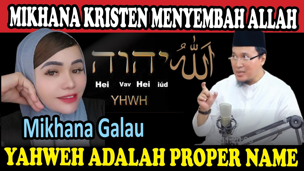MIKHANA GALAU KARENA MENYEMBAH TUHANNYA ORANG ISLAM